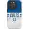NFL Indianapolis Colts White Striped iPhone 16 Pro Impact Case